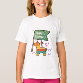 Schoon met de hand getekende verjaardag t-shirt