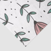 Schoon Minimalistisch Bloemmotief Tissuepapier (Detail)