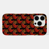 Schoon moderne boho elegante abstracte kunstpatroo Case-Mate iPhone case (Achterkant (horizontaal))