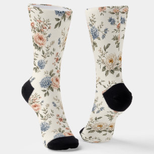 Schoon Moderne Tuin Bloemen en Negatieve Ruimte Sokken