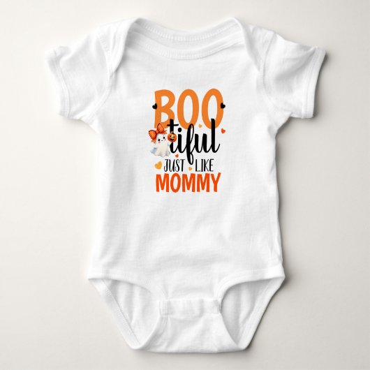 Schoon Mooie Baby Meisje Eerste Halloween Baby Bod Romper (Voorkant)