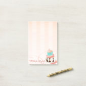 Schoon Moois Stijlvol Meisjesachtig , Taart Post-it® Notes (Op bureau)