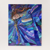 Schoon mythische sterprinses fantasy scifi kunst legpuzzel (Verticaal)