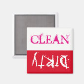 Schoon of vies ... uw oproep!! magneet (Voorkant / Achterkant)