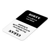 Schoon of Vuil - deze gerechten zijn schoon Magneet (Linkerzijde)