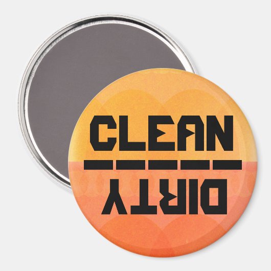 Schoon of Vuil? v.2 Magneet (Voorkant / Achterkant)