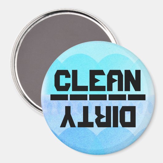 Schoon of Vuil? v.3 Magneet (Voorkant / Achterkant)