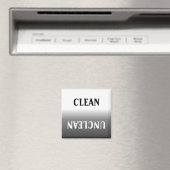 Schoon Onschoon Humoristisch Afwasmachine Wasmachi Magneet (Insitu (Vaatwasser))