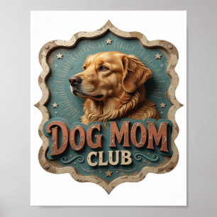 Schoon Oranje HOND MOEDER CLUB Poster