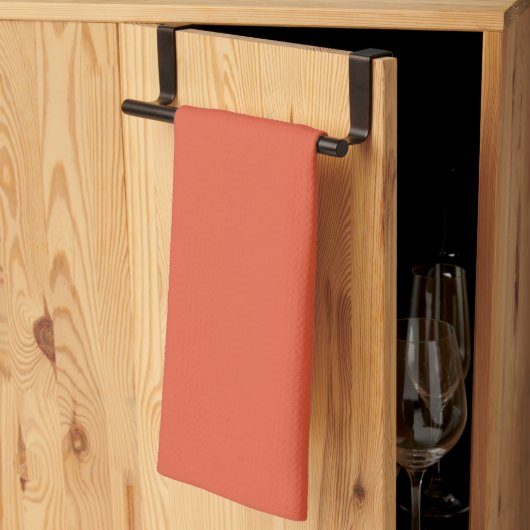 Schoon Oranje Keukenhanddoek (Derde Gevouwen)