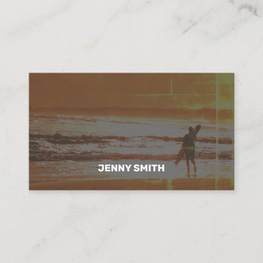 Schoon Oranje Klassiek Visitekaartje (Voorkant)