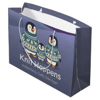 Schoon Pinguïn Trui Familie | Geestige Kerstmis Groot Cadeauzakje