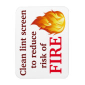 Schoon pluisscherm magneet (Verticaal)