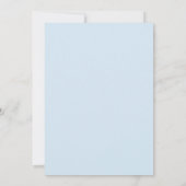 Schoon raceautoblauw verjaardag bedankt foto (Achterkant)