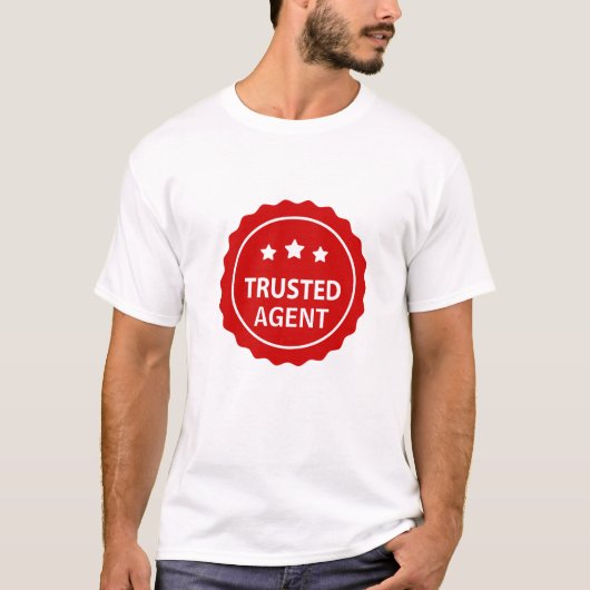 Schoon Realtor T-shirt | jouw vertrouwde makelaar (Voorkant)