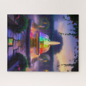 Schoon Regenboogfontein  Legpuzzel (Horizontaal)