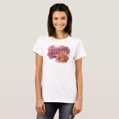 Schoon Rode BRUNCH THERAPIE Statement T-shirt (Voorkant volledig)
