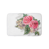 Schoon Rood Rozen Badmat (Voorkant)