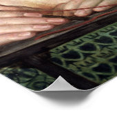 Schoon Rosamund (Elegante en mooie roodharige vrou Poster (Hoek)