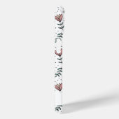Schoon Roze Bloem Bloemen Patroon Naam Case-Mate iPhone Case (Achterkant / Rechts)