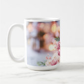 Schoon Roze Bloemen Koffiemok (Links)
