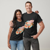 Schoon roze langvinzige betta t-shirt (Unisex)