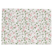 Schoon Roze Rozen Bloemstuk Bruiloft Groot Cadeauzakje (Achterkant)