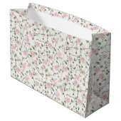 Schoon Roze Rozen Bloemstuk Bruiloft Groot Cadeauzakje (Achterkant Gekanteld)