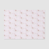 Schoon Roze Vlinders Verjaardag Tissuepapier (Voorkant)