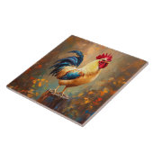 Schoon Schilderij Van Een HaAn Tegeltje (Zijkant)