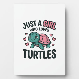 Schoon Schildpad Liefhebber Meisje Vintage Gravure Fotoplaat
