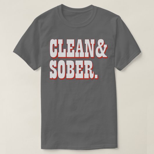 Schoon Sober 3 T-shirt (Design voorkant)