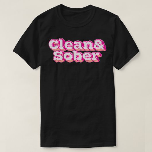 Schoon Sober T-shirt (Design voorkant)