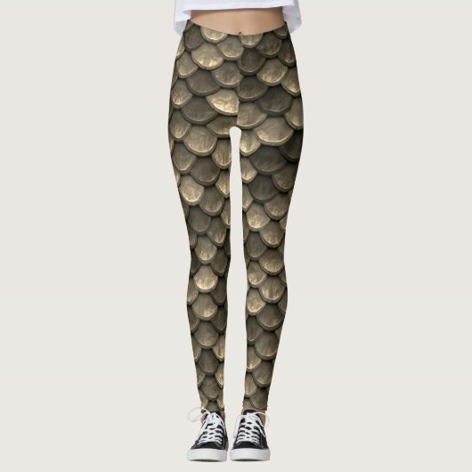 Schoon spectrum van zeemeermin kleurenlegging leggings (Voorkant)