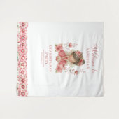 Schoon Speelse Fee Roze 4de Verjaardag Achtergrond Wandkleed (Voorkant (horizontaal))