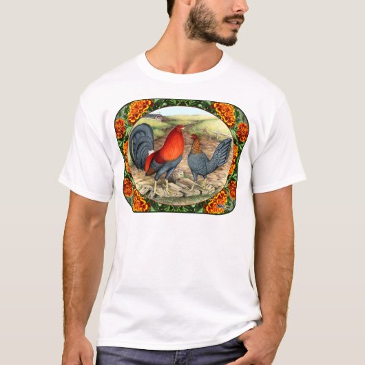 Schoon spelpluimvee t-shirt (Voorkant)
