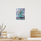 Schoon Sprookjes Fantasy Kunst Poster Print (Keuken)