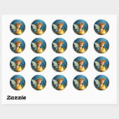 Schoon Sprookjessticker Ronde Sticker (Vel)