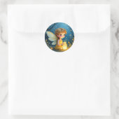 Schoon Sprookjessticker Ronde Sticker (Tas)