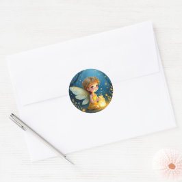 Schoon Sprookjessticker Ronde Sticker