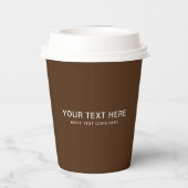 Schoon Stijlvol Bedrijfsleven Bedrijfsevenement Papieren Bekers (Achterkant)