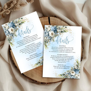 Schoon Stof Blauw Goud Trouw details kaart
