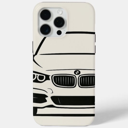 Schoon, strak design met een gedurfd karakter Case-Mate iPhone case (Achterkant)