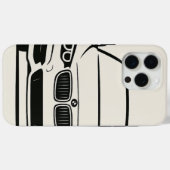 Schoon, strak design met een gedurfd karakter Case-Mate iPhone case (Achterkant (horizontaal))