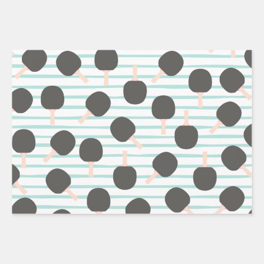 Schoon Tafel Tennis Inpakpapier Vel (Voorkant)
