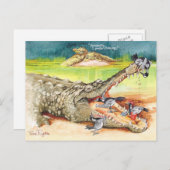 Schoon tand briefkaart (Voorkant / Achterkant)