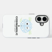 Schoon Tech Brein Voor Programmeurs & Ontwikkelaar Case-Mate iPhone Case (Achterkant (horizontaal))