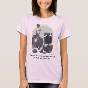 Schoon uw kamer vrouwen t-shirt