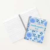 Schoon vintage bloemen notitieboek (Binnen)