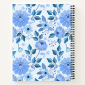 Schoon vintage bloemen notitieboek (Achterkant)